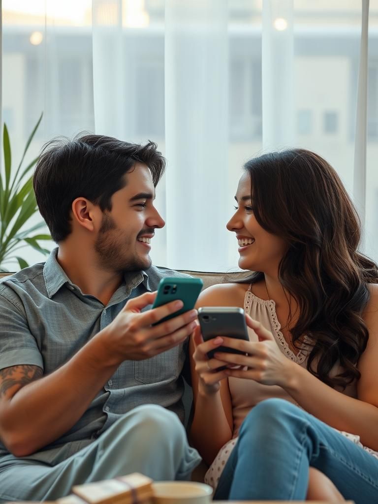 ❤️長続きするカップル❤️のLINE 面白いやり取り