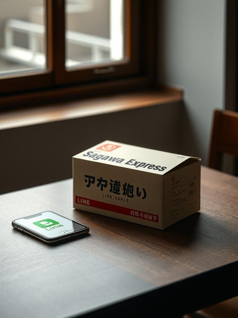 佐川急便のLINEは偽物？🚨見分け方と対策