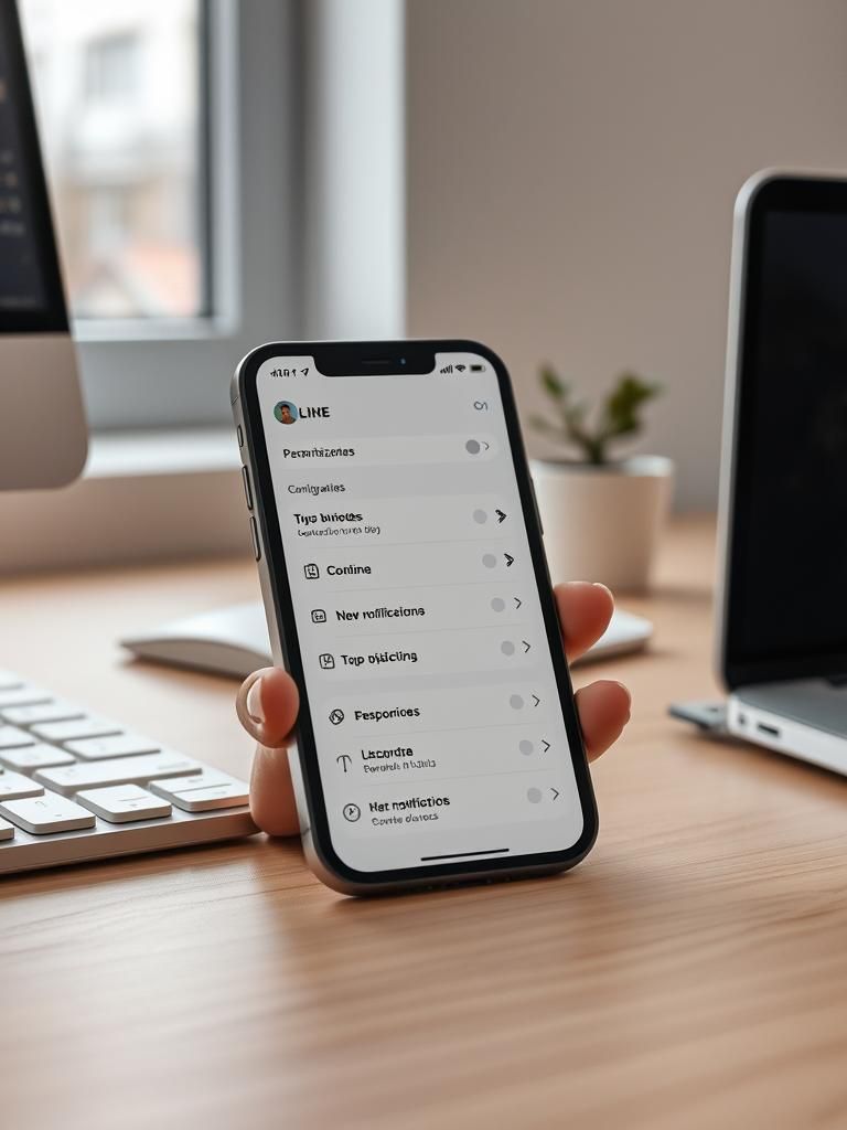 🔔iPhoneでLINEの通知音を設定する方法 1 🔔iPhoneでLINEの通知音を設定する方法