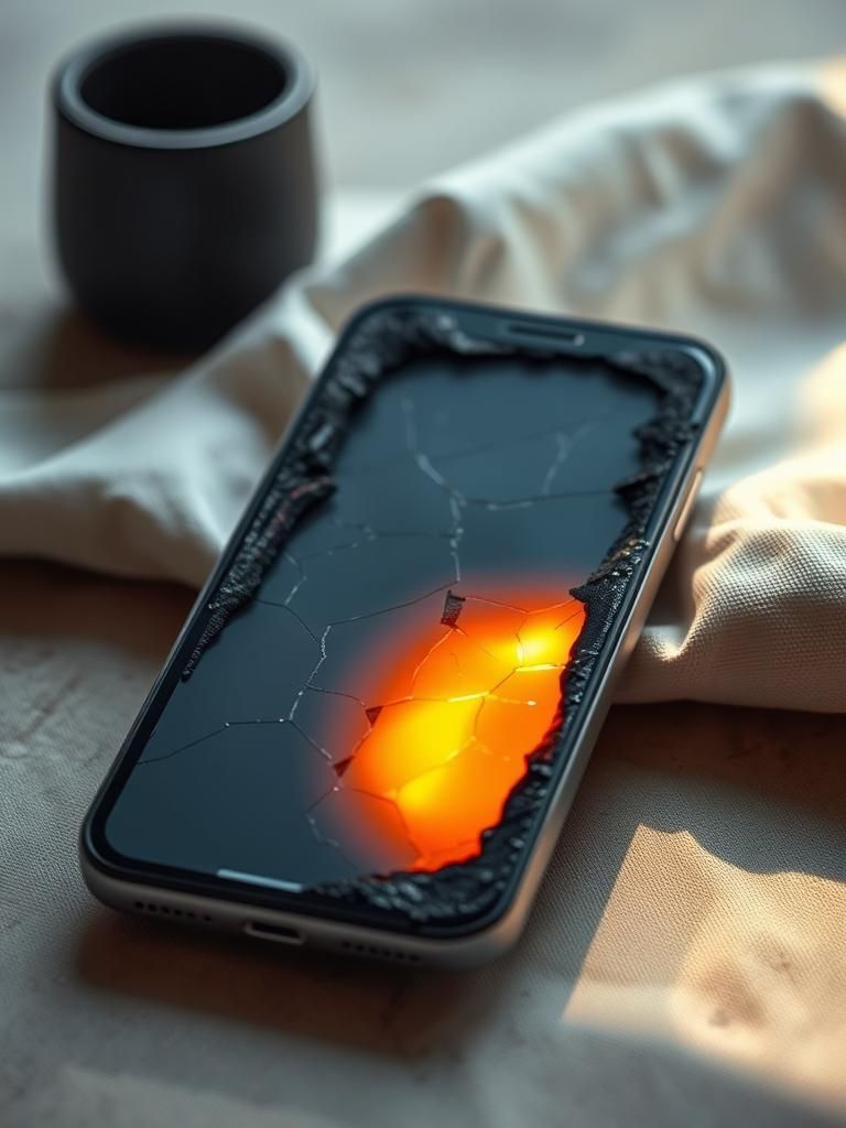 🔥iphone 画面 焼き付き！原因と対策、修復方法