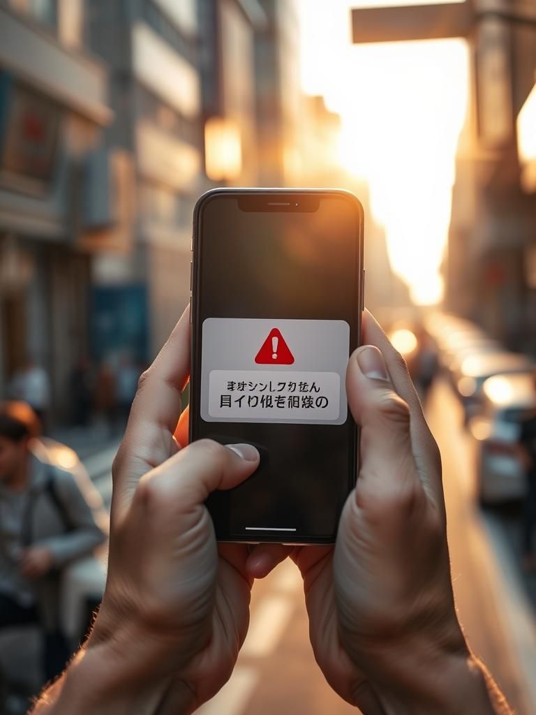 🚨iPhoneハッキング警告🚨への対処法