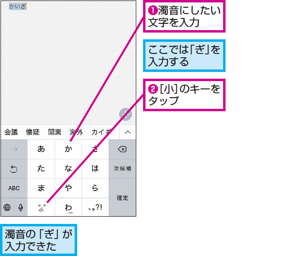 ㊙️つ に 濁点 を簡単に入力する方法! 3 3650801