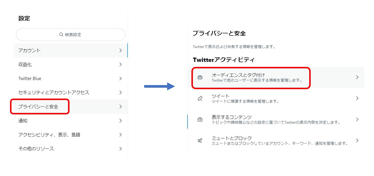 🔒Twitterで鍵垢にする方法!非公開アカウントの作り方を解説 2 E99D9EE585ACE9968BE8A8ADE5AE9AE291A1