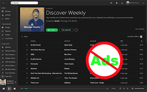 Spotifyの広告をブロックする方法🤫快適に聴こう! 3 block ads on spotify